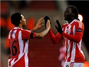 Bóng đá anh, ngoại hạng anh, lịch thi đấu euro 2012, Kenwyne Jones đưa Stoke City vào vòng 1/16 Europa League